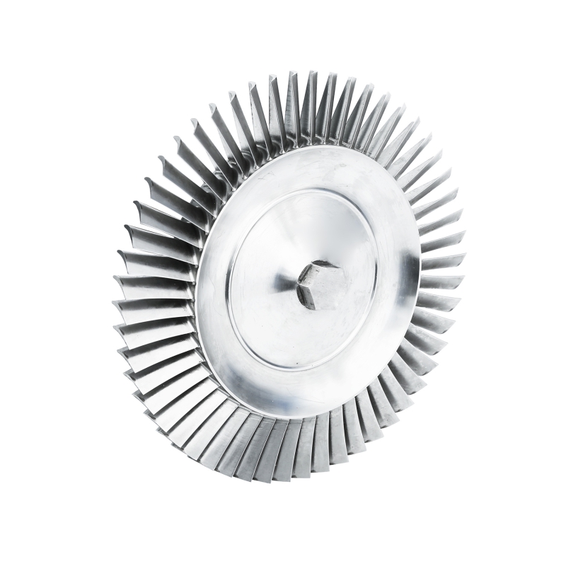 Custom Five-axis Impeller Machining CNC Machined Metal Steel Plastic Aluminium Brass Stainless Copper for Machinery Applications