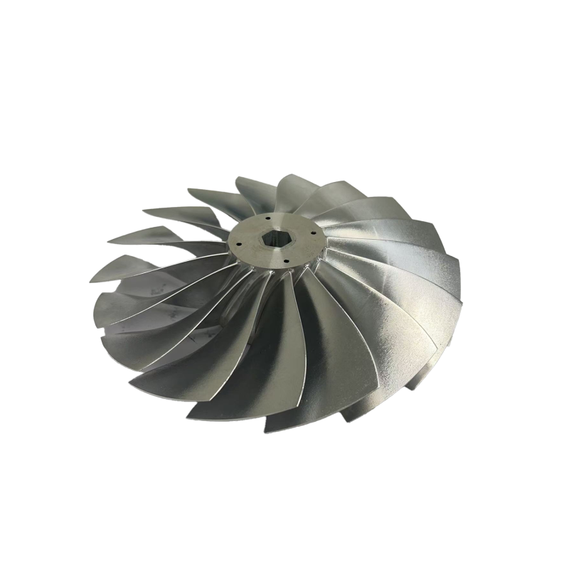 Titanium Alloy Five Axis Machining Impeller Aluminum Alloy Fan Blade Center Machining Parts Cnc Cnc Lathe Machining Parts
