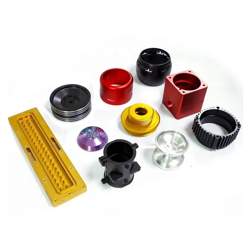 Aluminum Fabrication Custom Metal Fabrication Turning CNC Machining Aluminum Anodized Parts