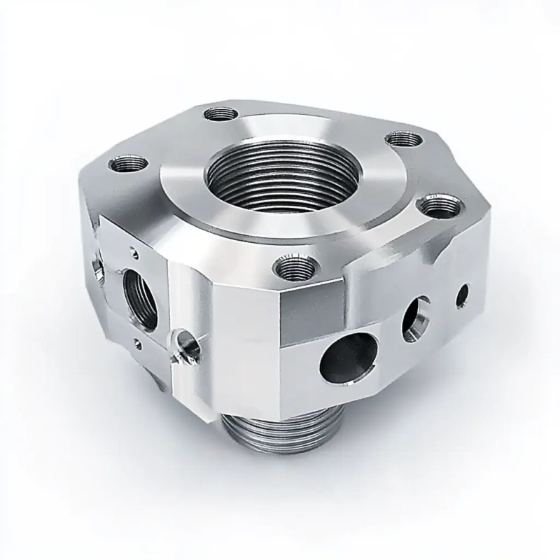 Aluminum 6061-T6/7075-T6 CNC Machined Electronic Block Mounting Plate for Equipment Housing